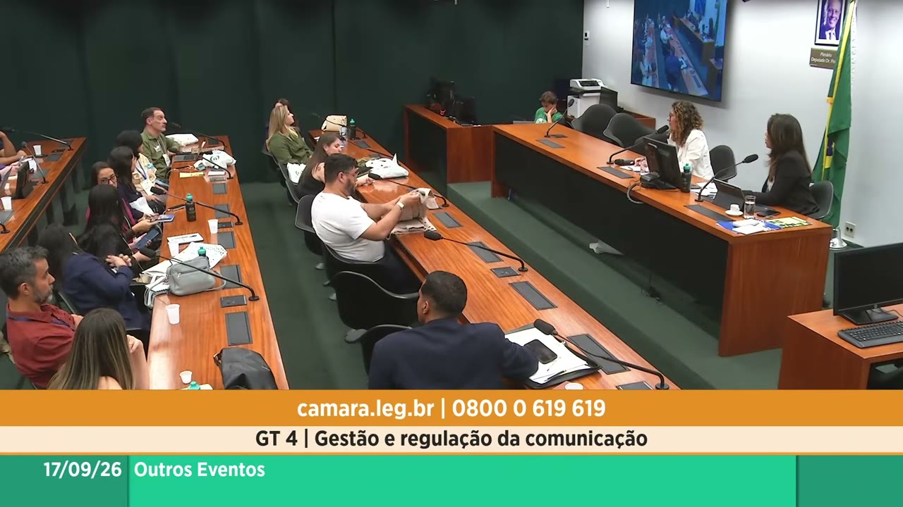 Vídeo do evento em 59:19