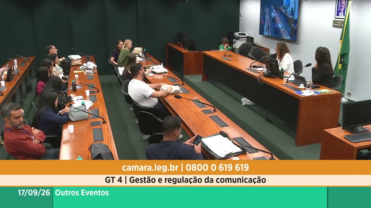 Vídeo do evento em 1:03:25