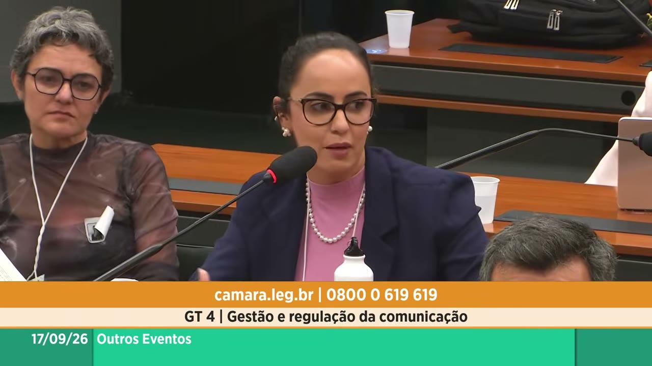 Vídeo do evento em 1:05:47