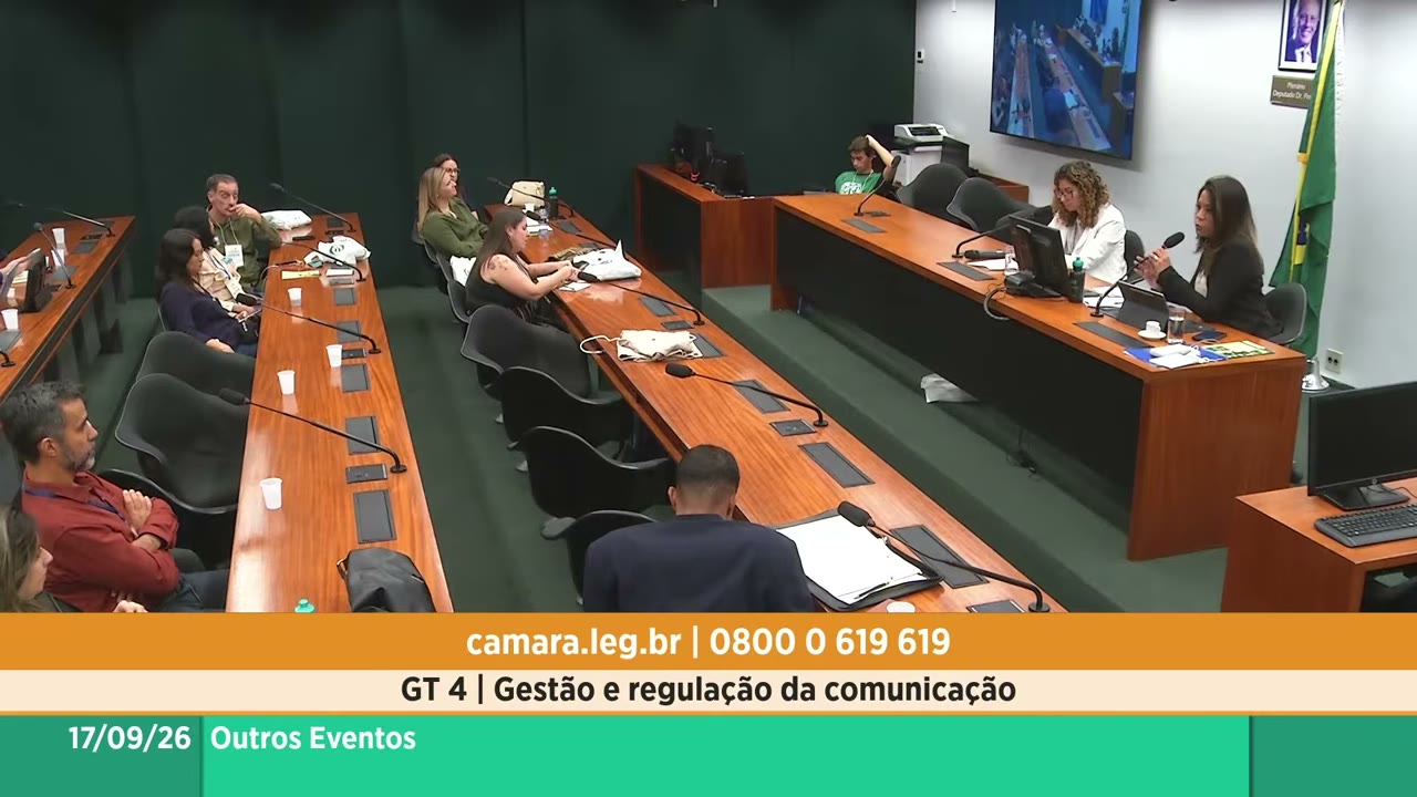 Vídeo do evento em 1:07:00