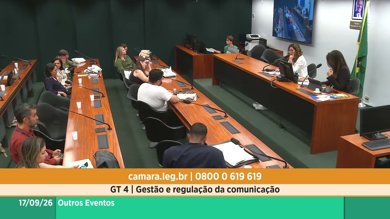 Vídeo do evento em 1:12:19