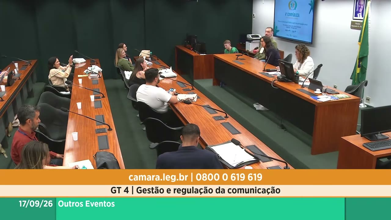 Vídeo do evento em 1:14:44