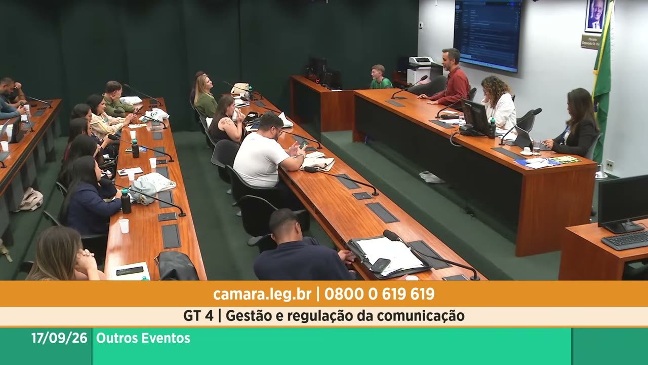 Vídeo do evento em 1:30:52