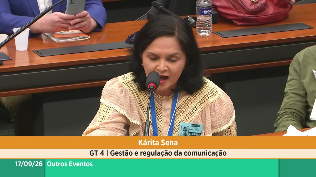 Vídeo do evento em 2:52:29