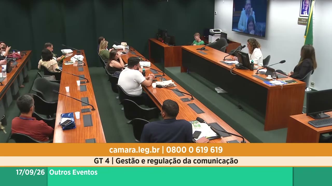 Vídeo do evento em 2:56:20
