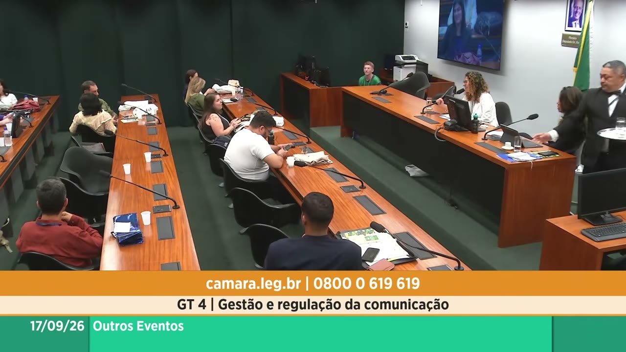 Vídeo do evento em 2:58:03