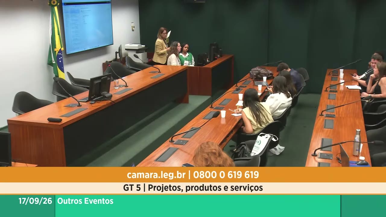 Vídeo do evento em 16:45