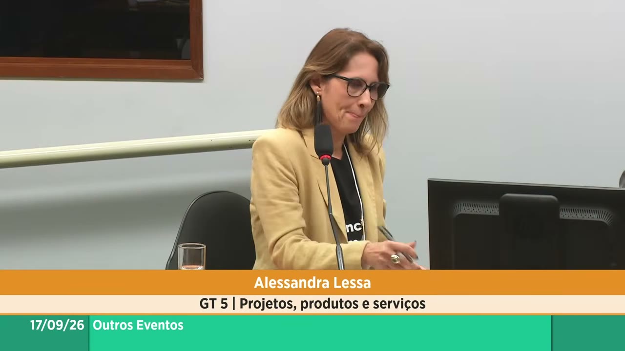 Vídeo do evento em 1:20:49