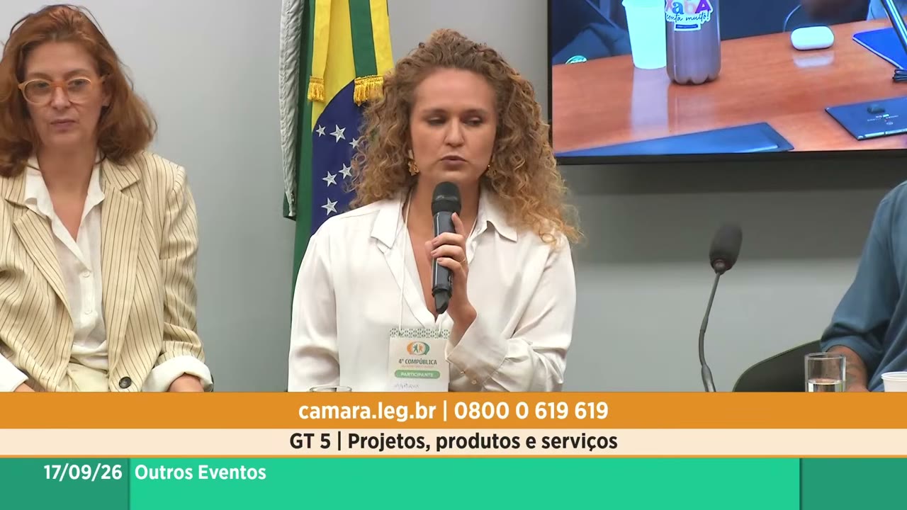 Vídeo do evento em 1:27:12