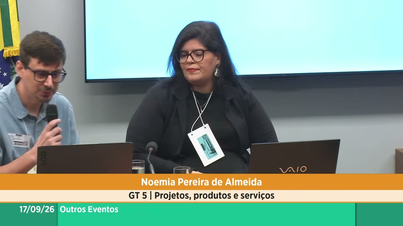 Vídeo do evento em 1:43:03