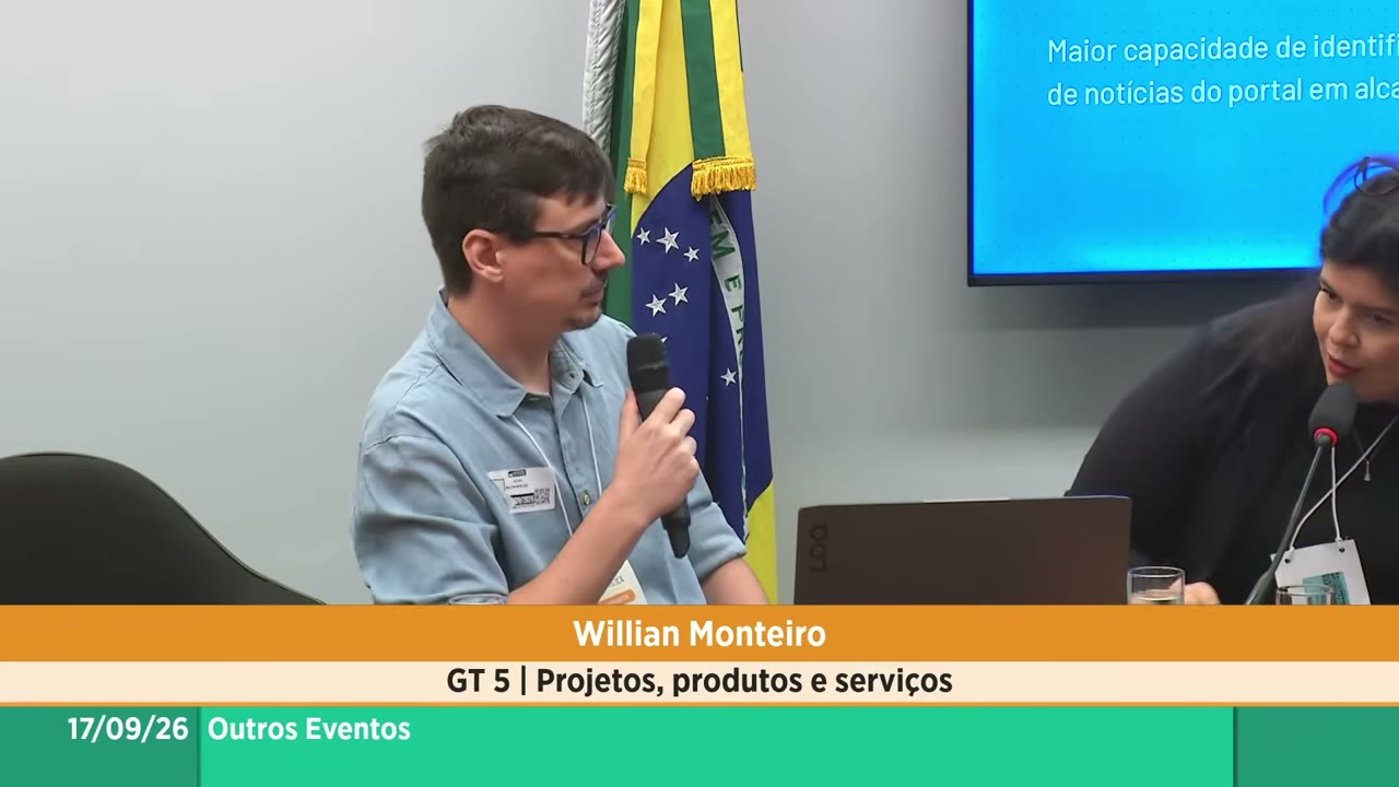 Vídeo do evento em 1:47:58