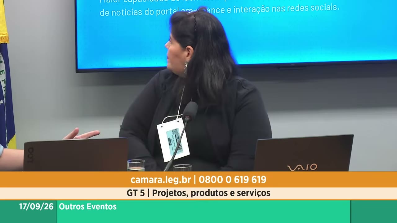 Vídeo do evento em 1:48:40