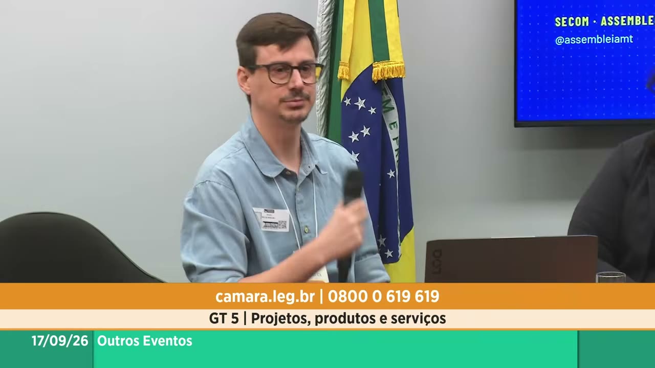 Vídeo do evento em 1:51:15