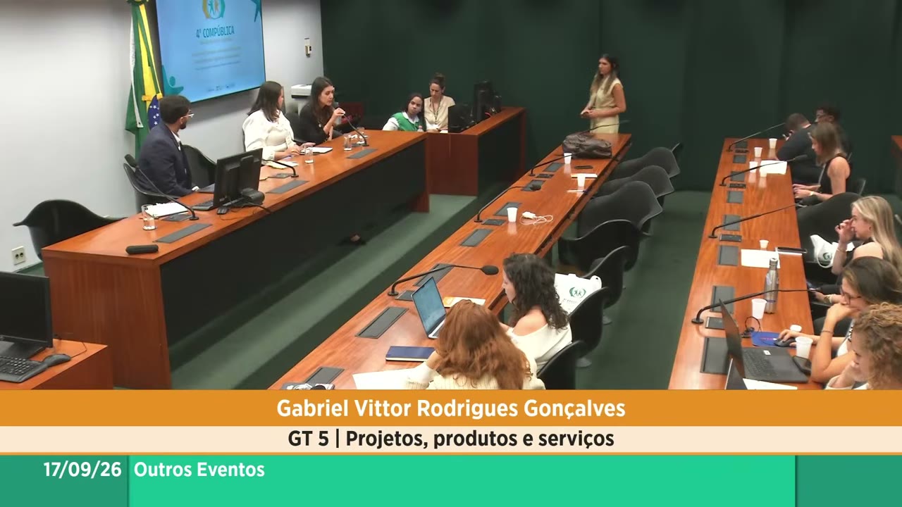 Vídeo do evento em 1:52:45