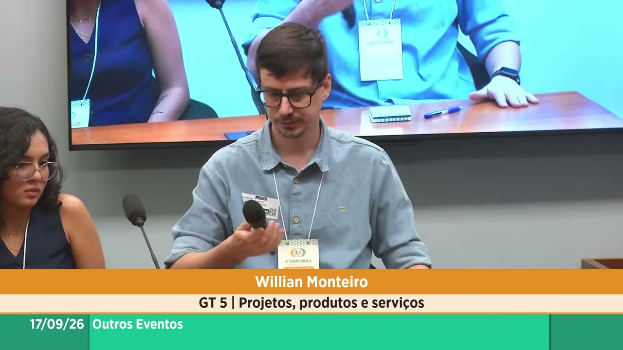 Vídeo do evento em 2:46:18