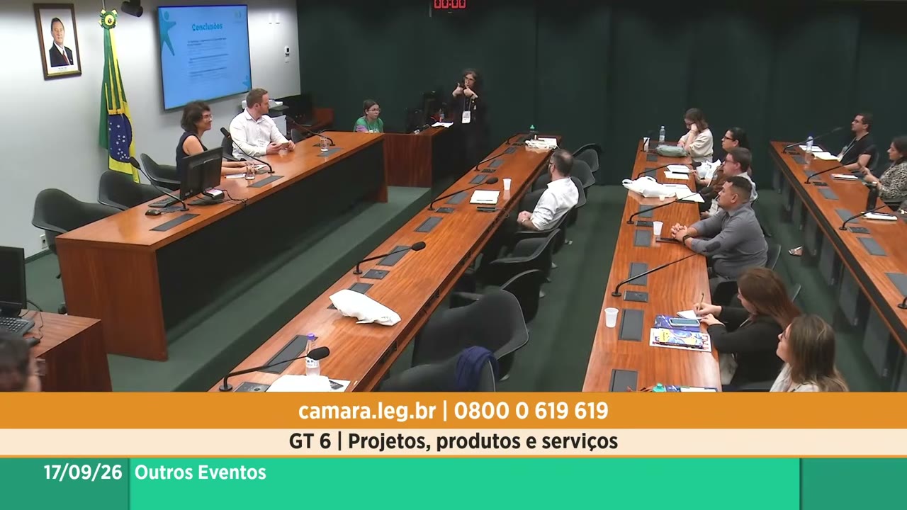 Vídeo do evento em 18:50