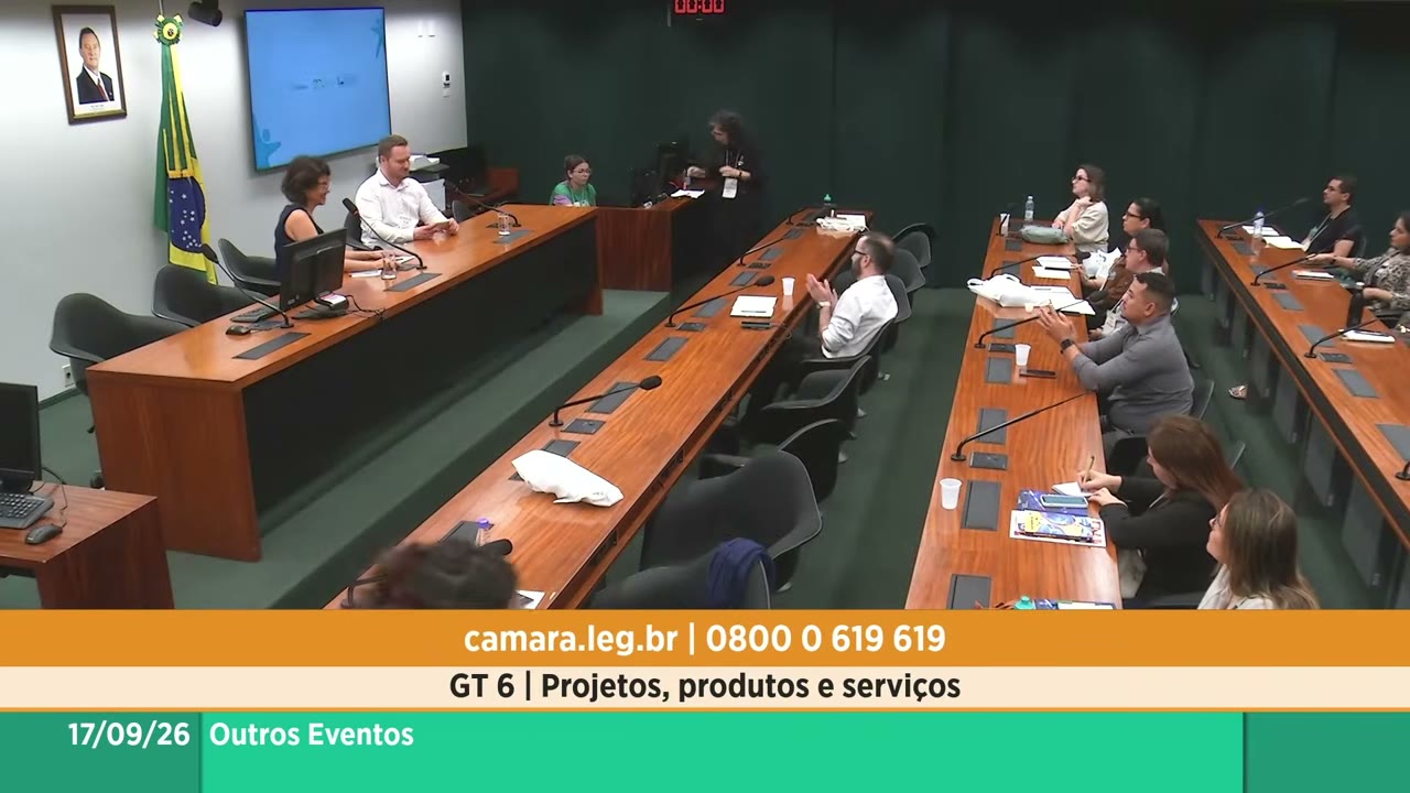 Vídeo do evento em 18:50