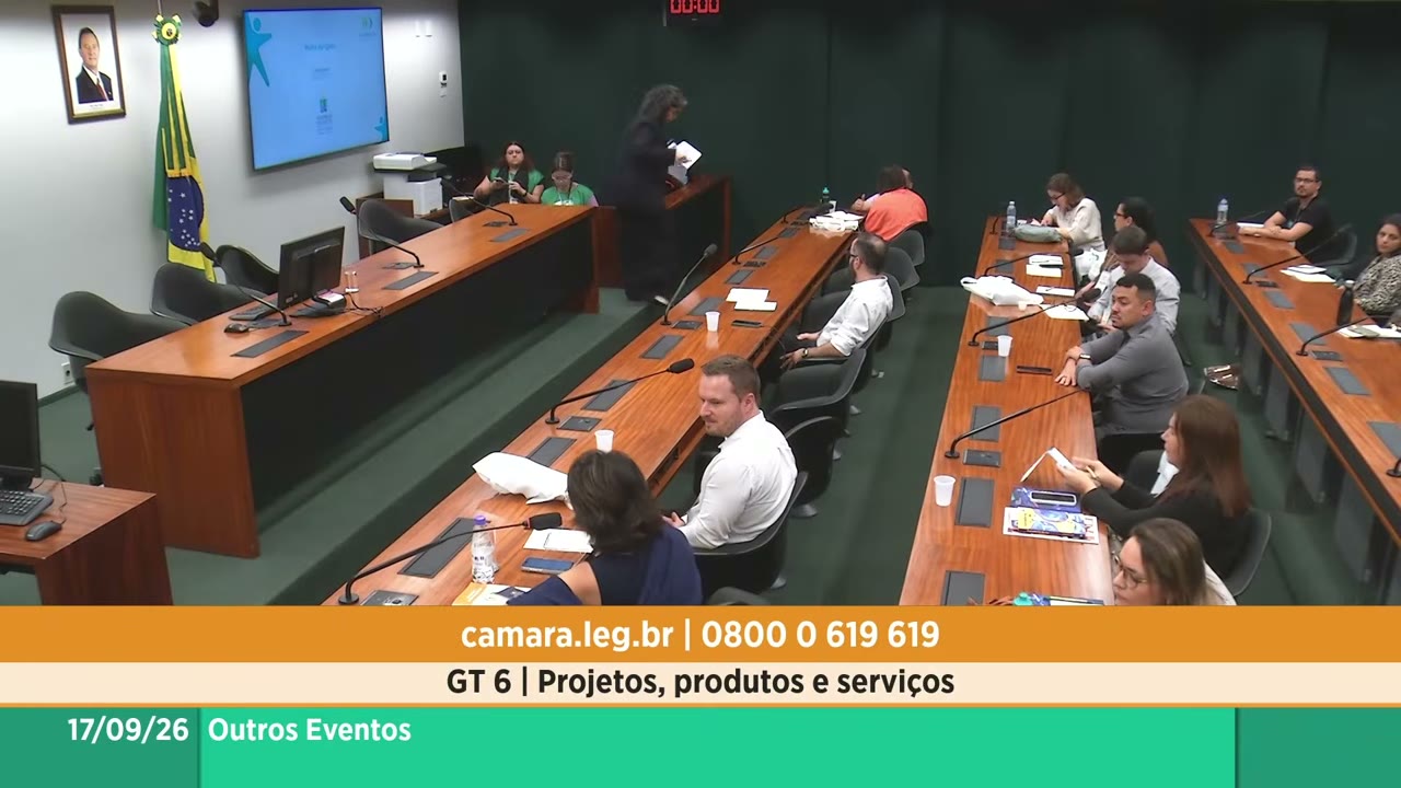 Vídeo do evento em 52:14