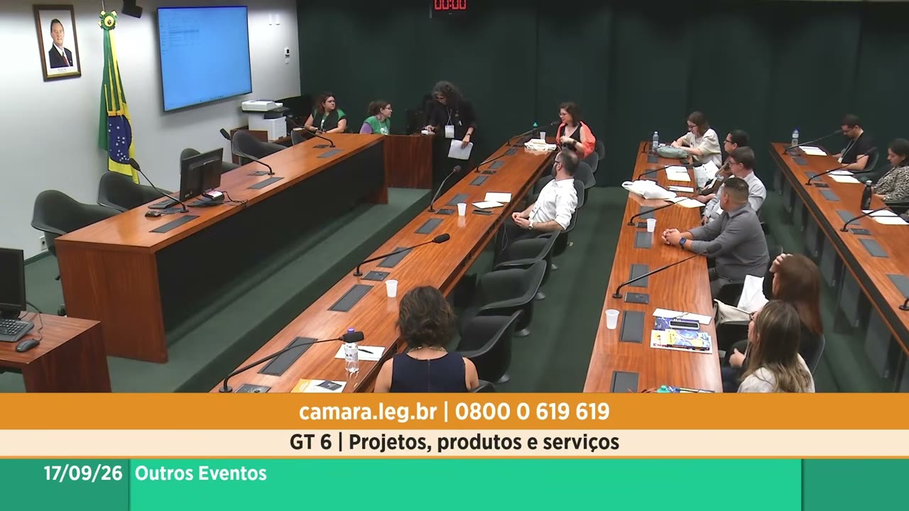Vídeo do evento em 1:08:52