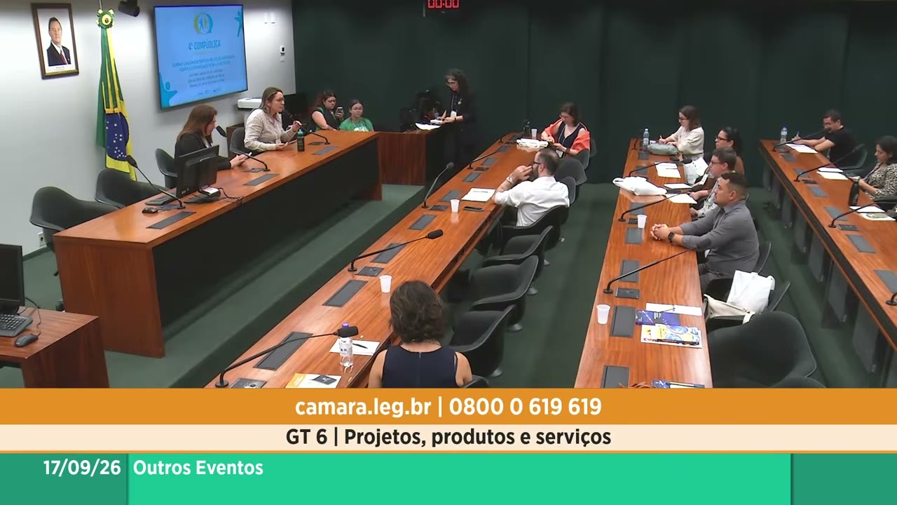 Vídeo do evento em 1:13:33