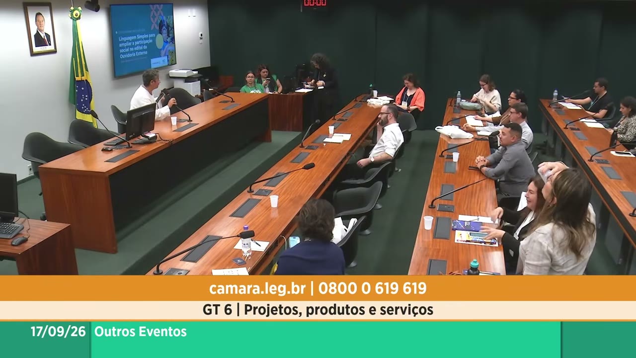 Vídeo do evento em 1:30:27