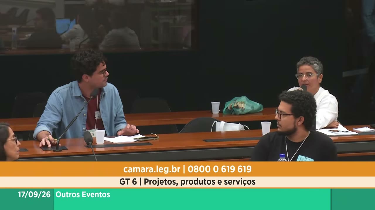 Vídeo do evento em 2:01:40