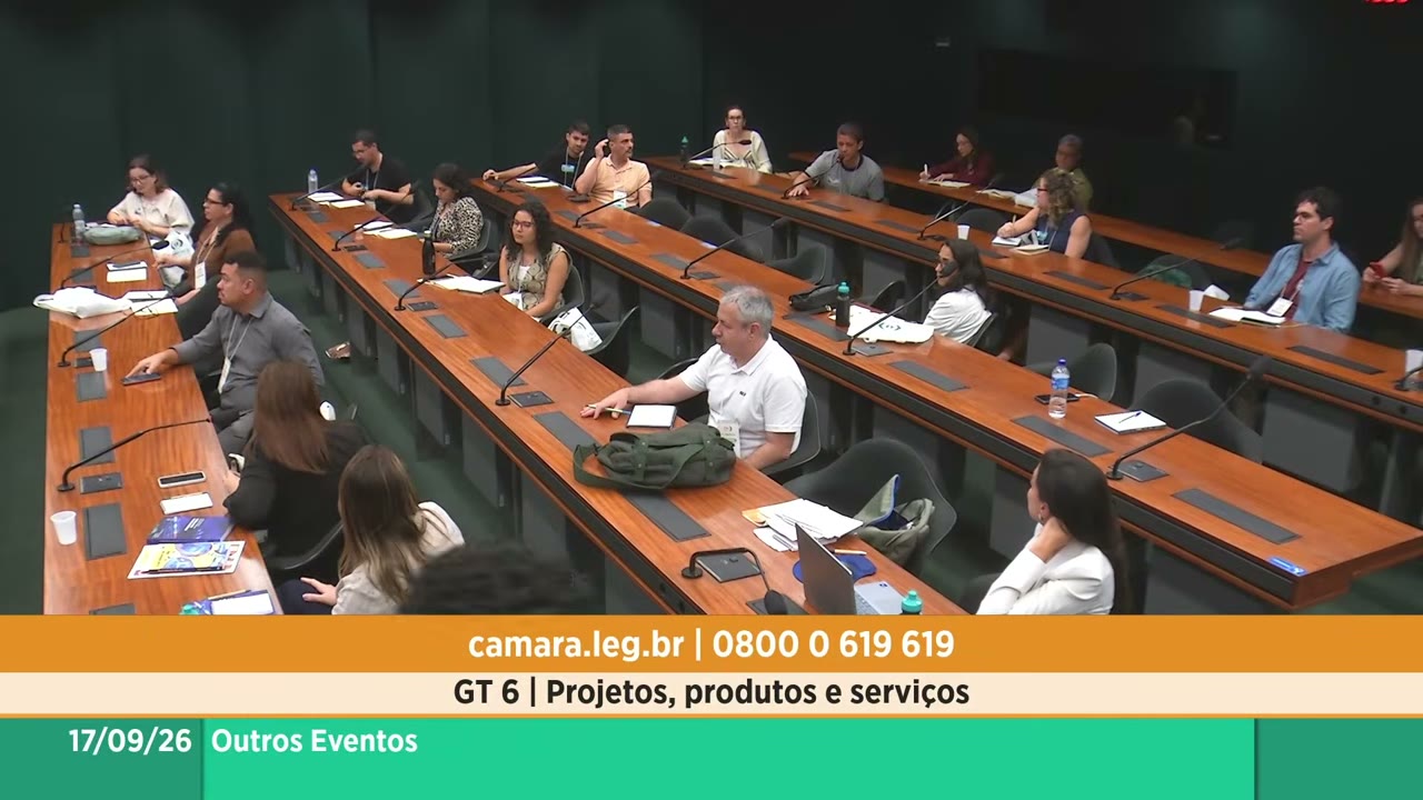 Vídeo do evento em 2:05:37