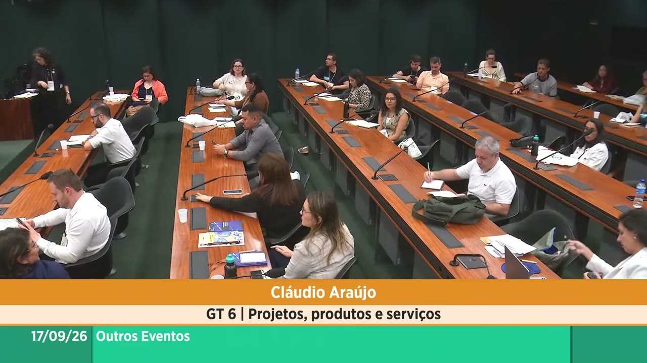 Vídeo do evento em 2:08:06