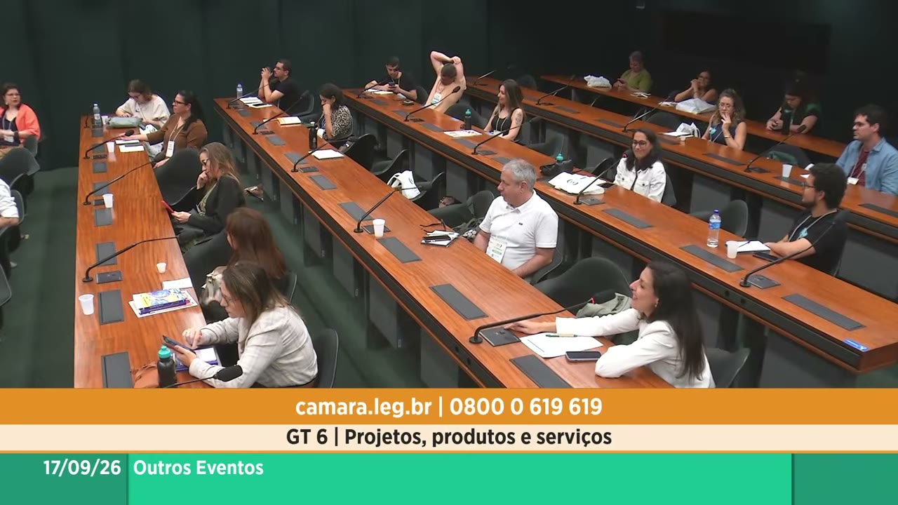 Vídeo do evento em 2:53:17