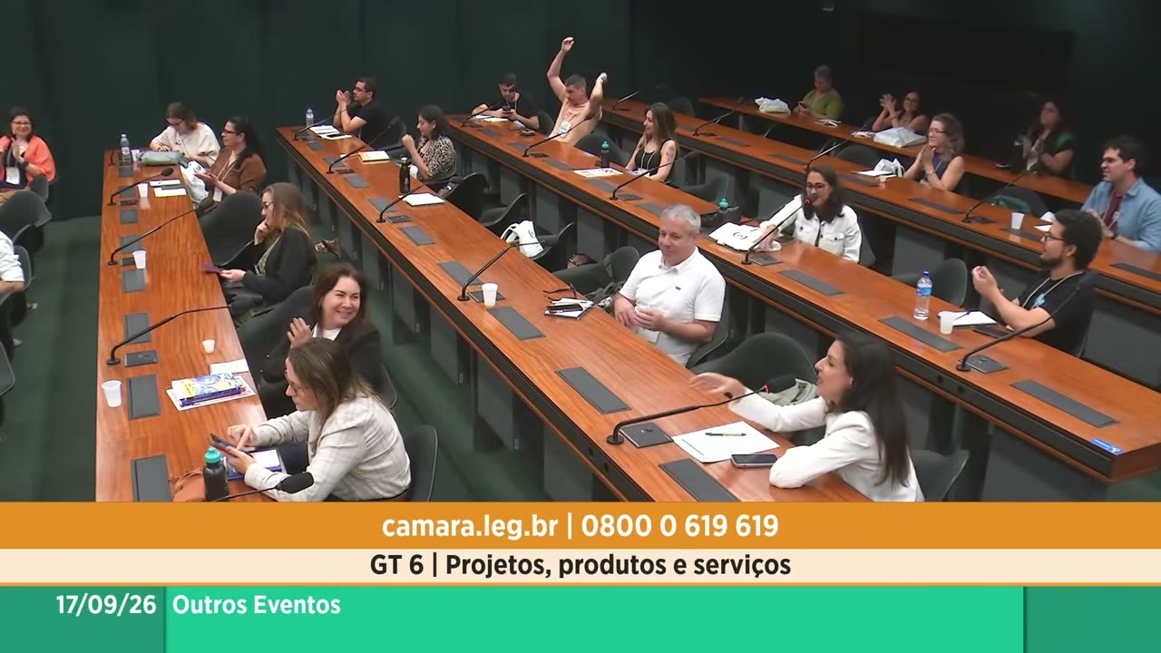 Vídeo do evento em 2:53:18