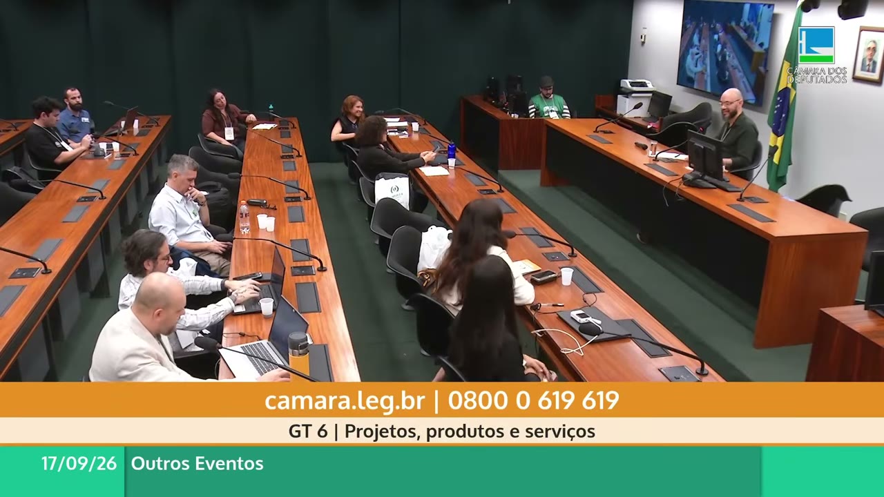 Vídeo do evento em 57:56