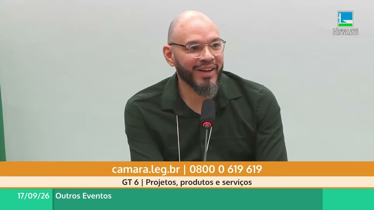 Vídeo do evento em 59:54