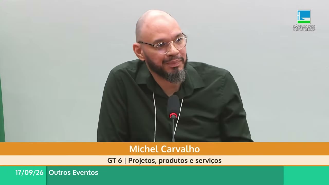Vídeo do evento em 1:03:13
