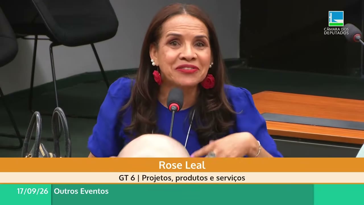Vídeo do evento em 1:05:11