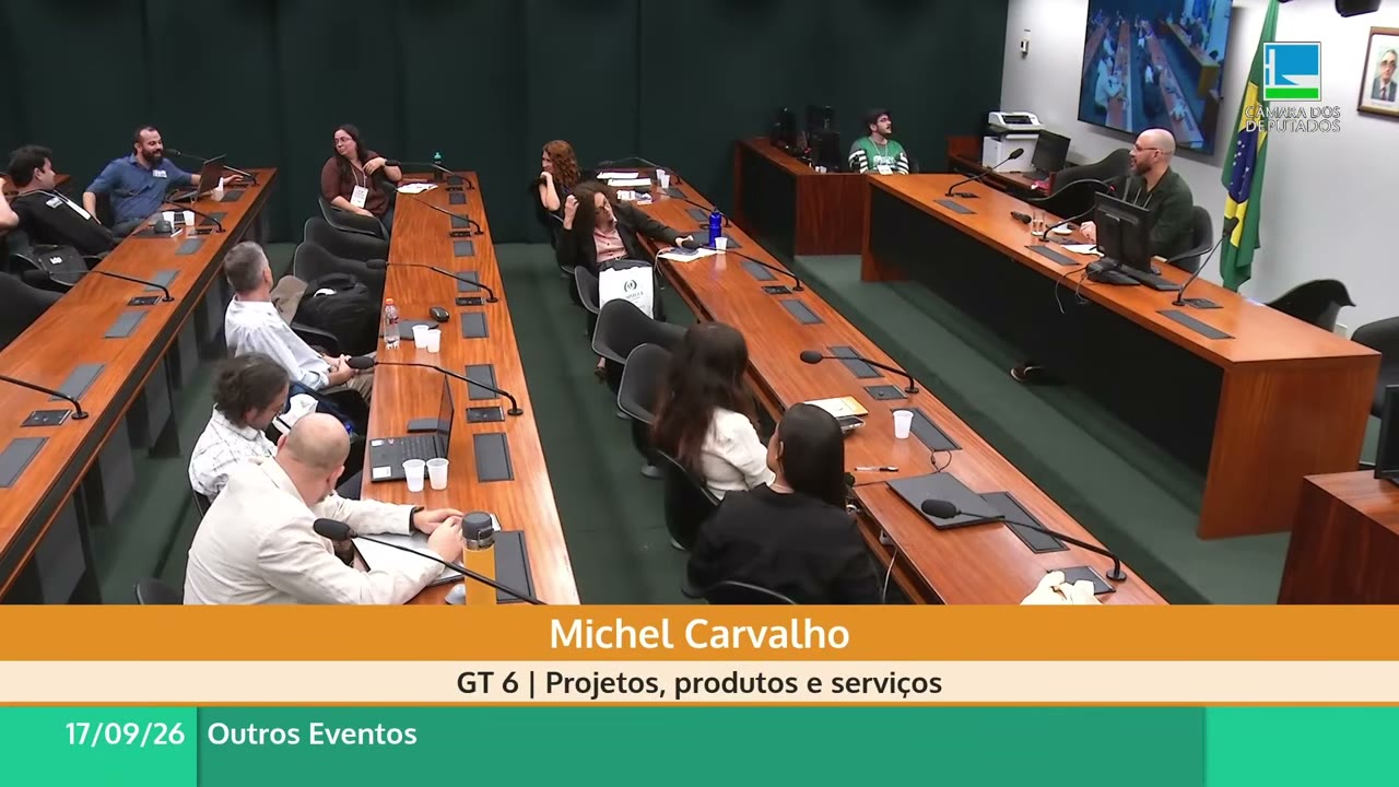 Vídeo do evento em 1:07:39