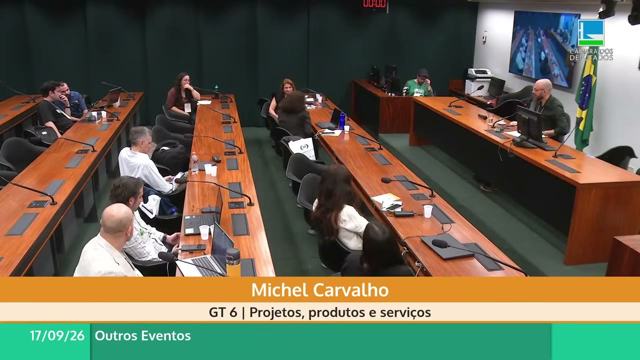 Vídeo do evento em 1:20:26