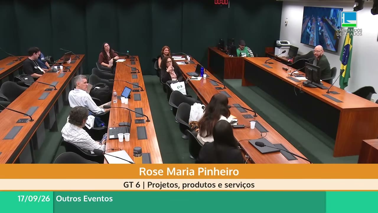 Vídeo do evento em 1:22:52