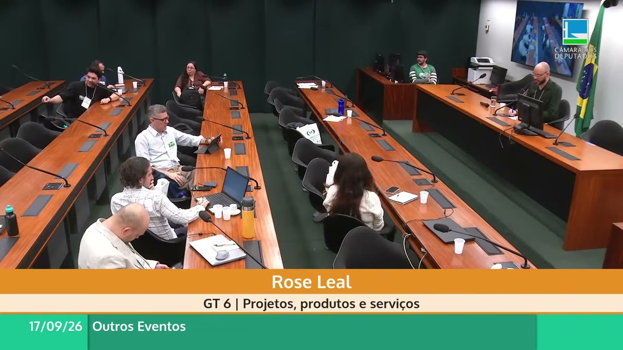 Vídeo do evento em 2:45:35