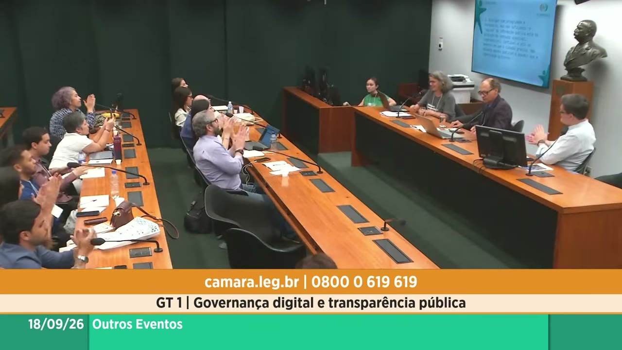 Vídeo do evento em 42:20