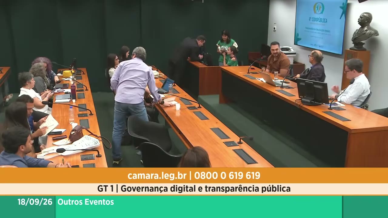 Vídeo do evento em 43:01