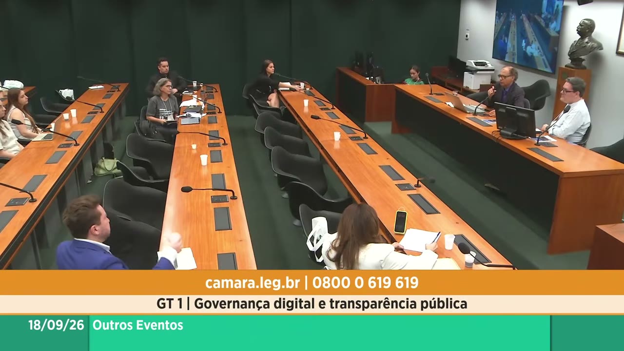 Vídeo do evento em 1:22:02