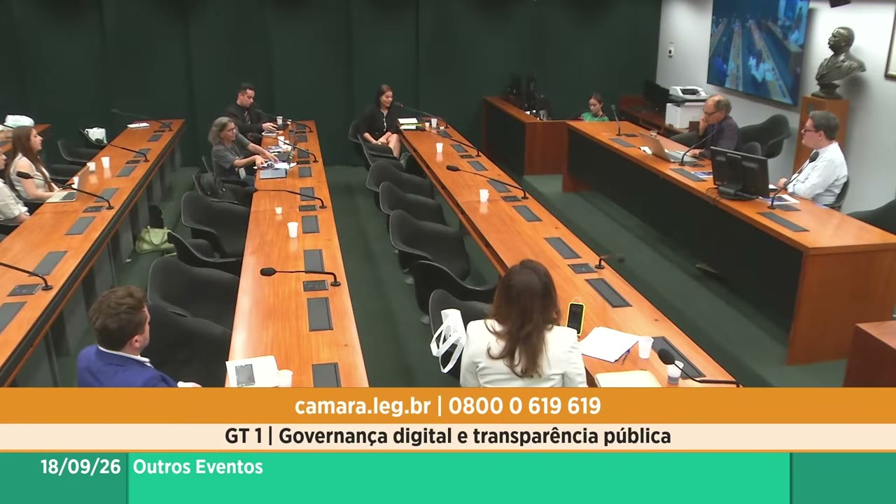 Vídeo do evento em 1:22:17