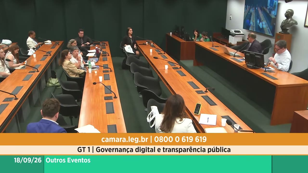 Vídeo do evento em 1:30:48