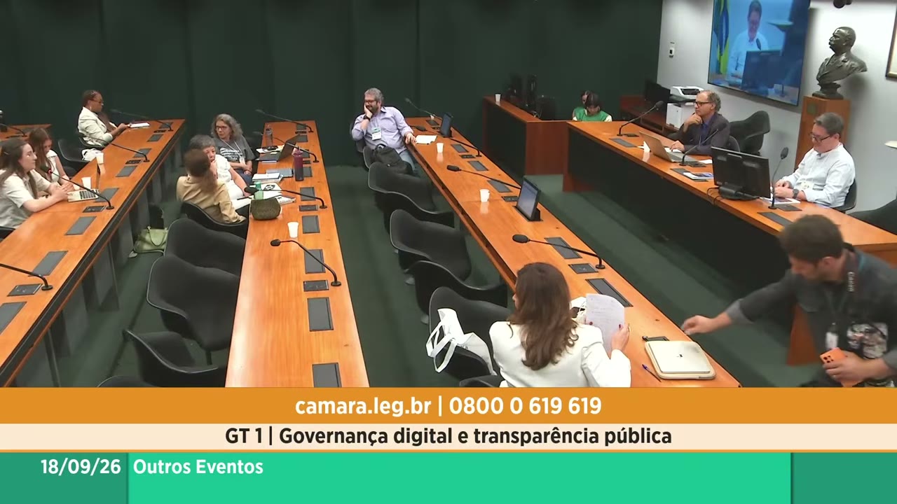 Vídeo do evento em 2:21:26