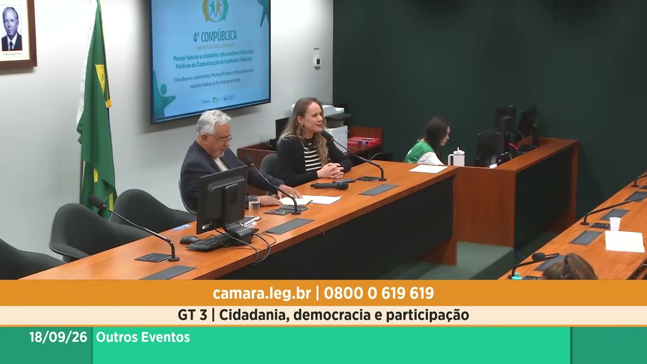 Vídeo do evento em 3:07