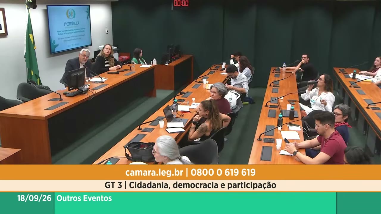 Vídeo do evento em 25:25