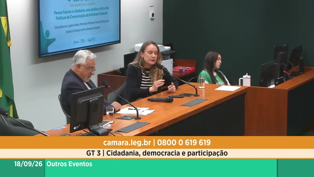 Vídeo do evento em 27:21