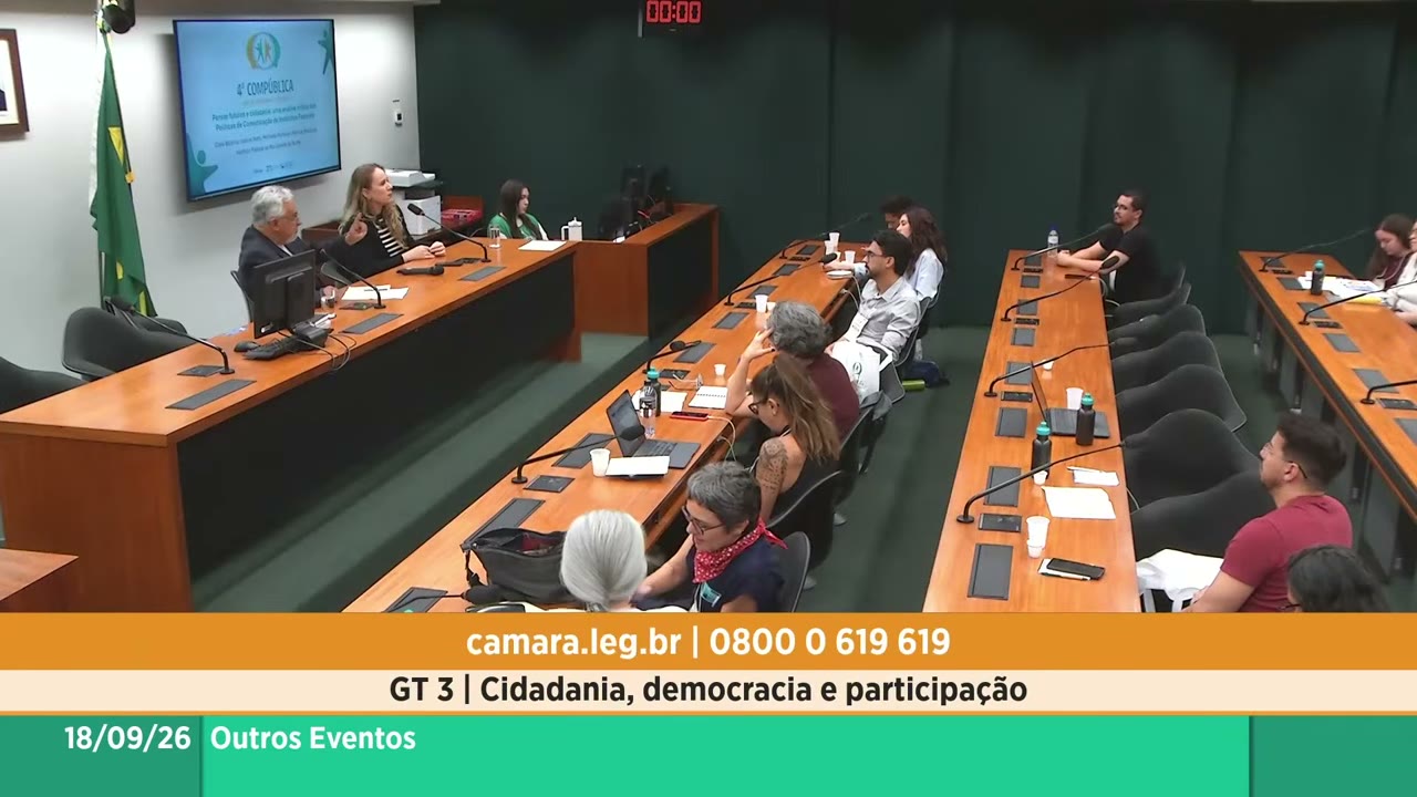 Vídeo do evento em 28:59