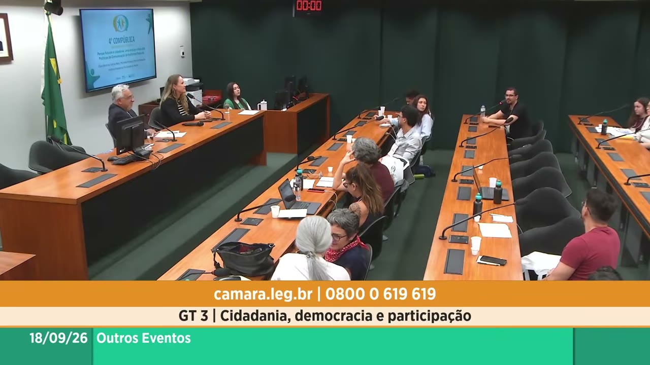 Vídeo do evento em 29:06