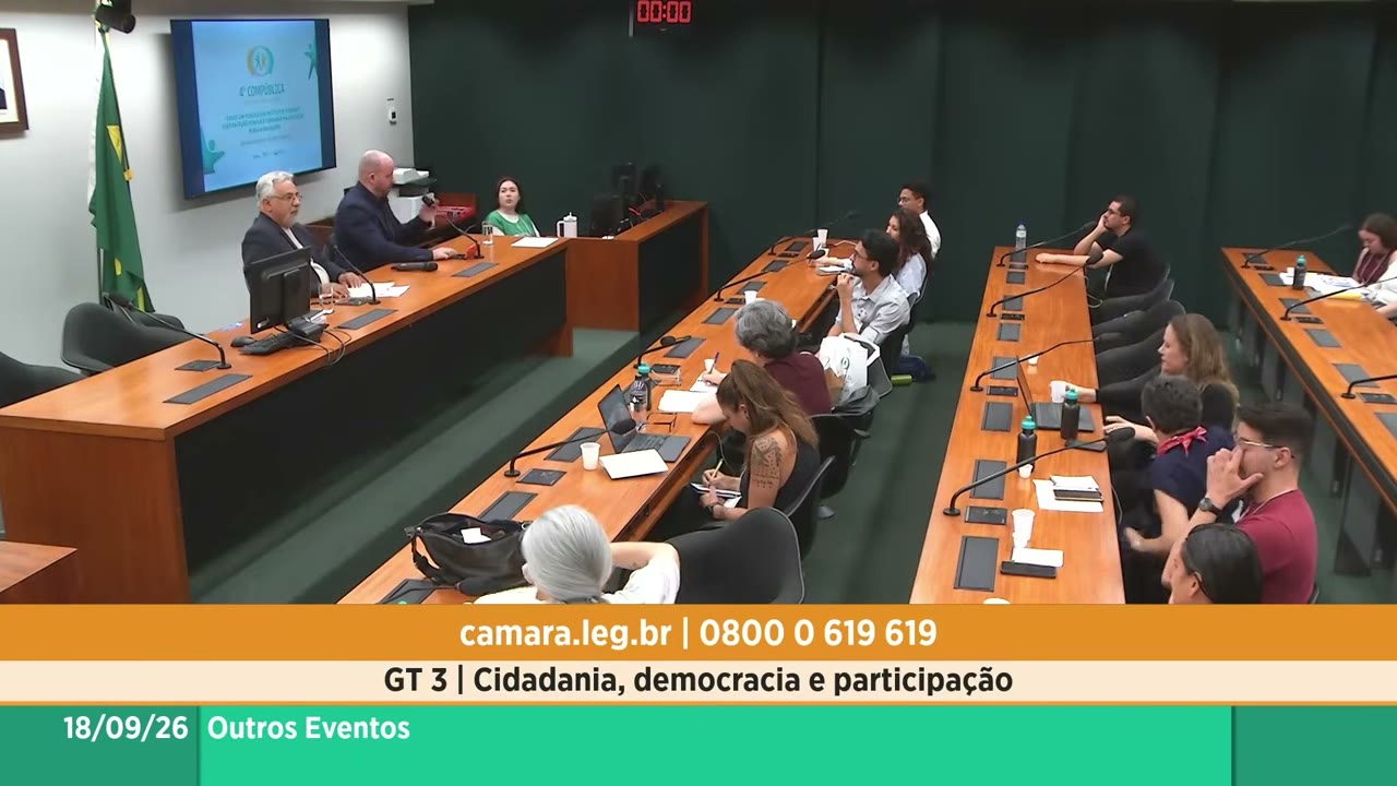 Vídeo do evento em 34:45